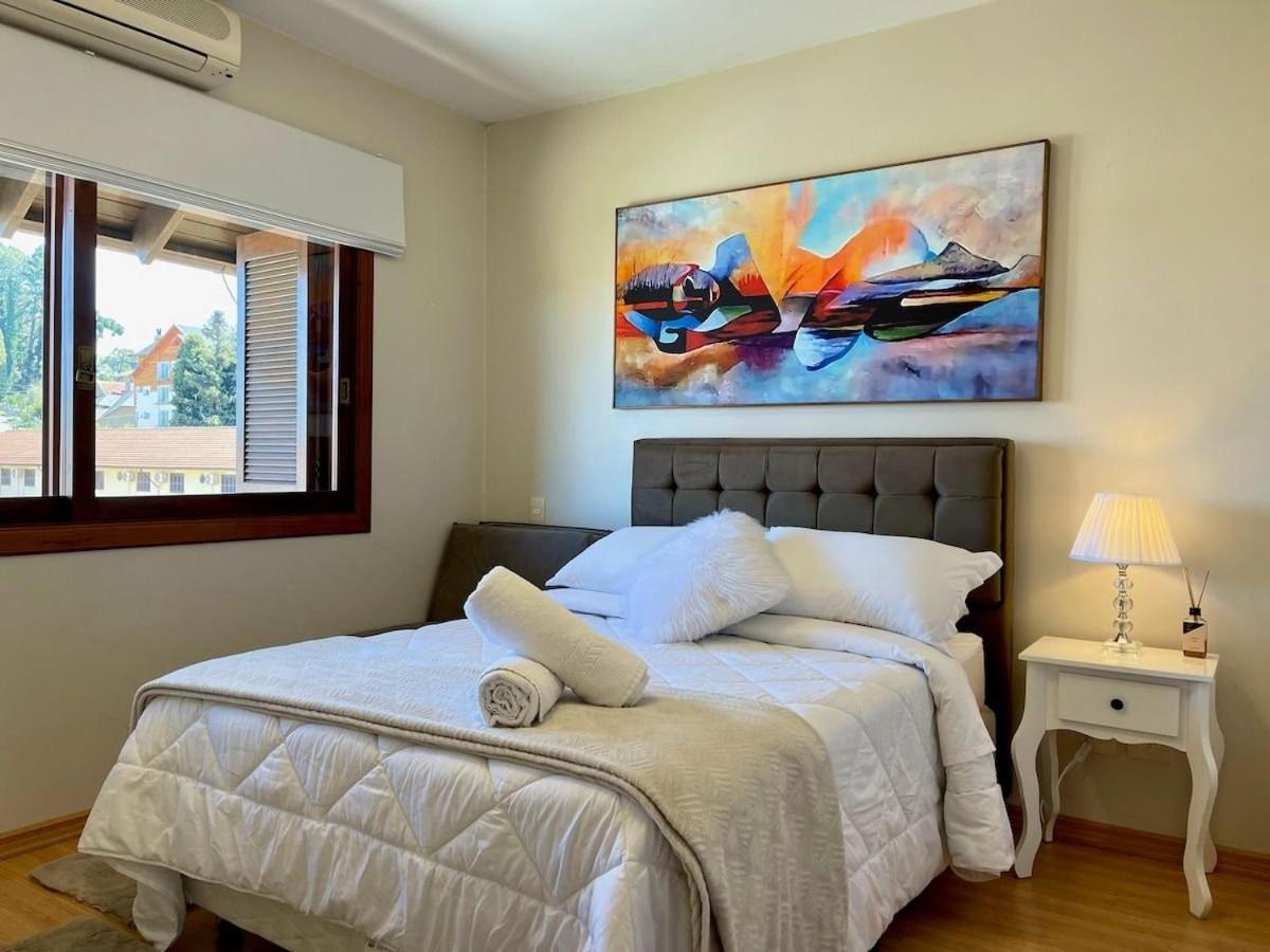 Apartamentos Jardim Da Serra Centro By Achei Gramado Dış mekan fotoğraf