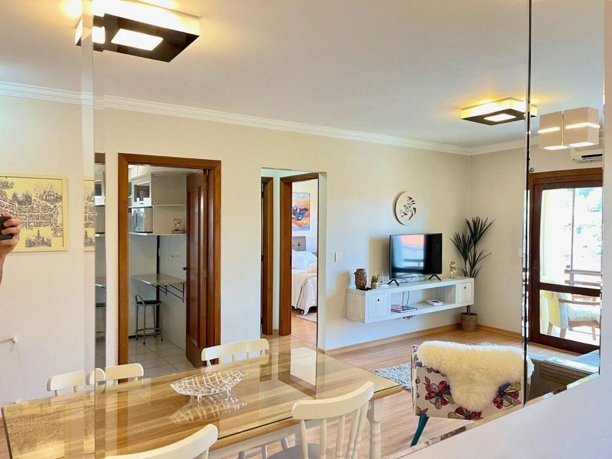 Apartamentos Jardim Da Serra Centro By Achei Gramado Dış mekan fotoğraf