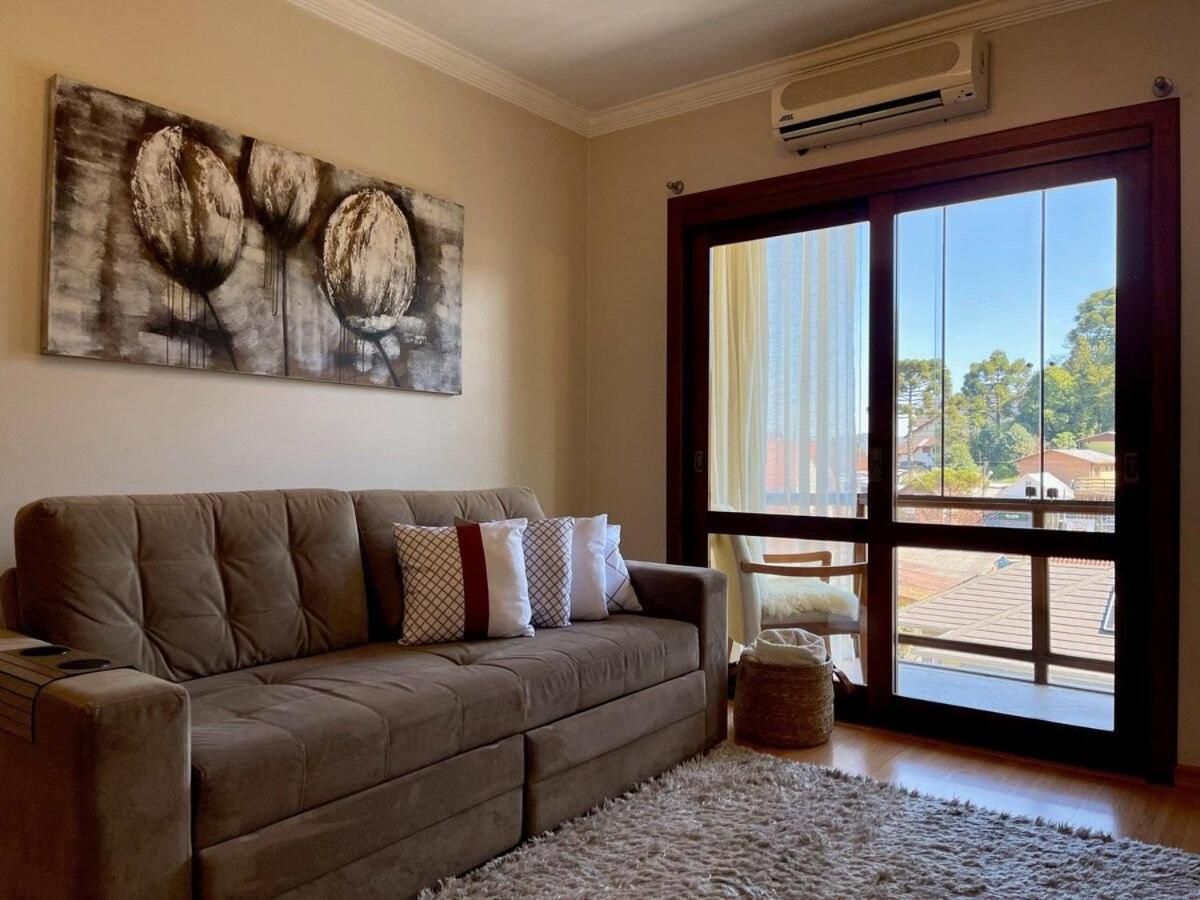 Apartamentos Jardim Da Serra Centro By Achei Gramado Dış mekan fotoğraf