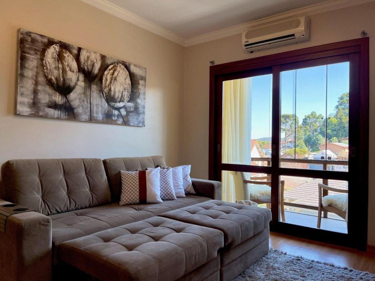 Apartamentos Jardim Da Serra Centro By Achei Gramado Dış mekan fotoğraf
