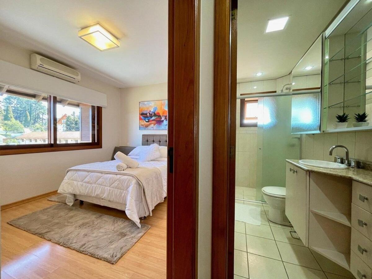 Apartamentos Jardim Da Serra Centro By Achei Gramado Dış mekan fotoğraf
