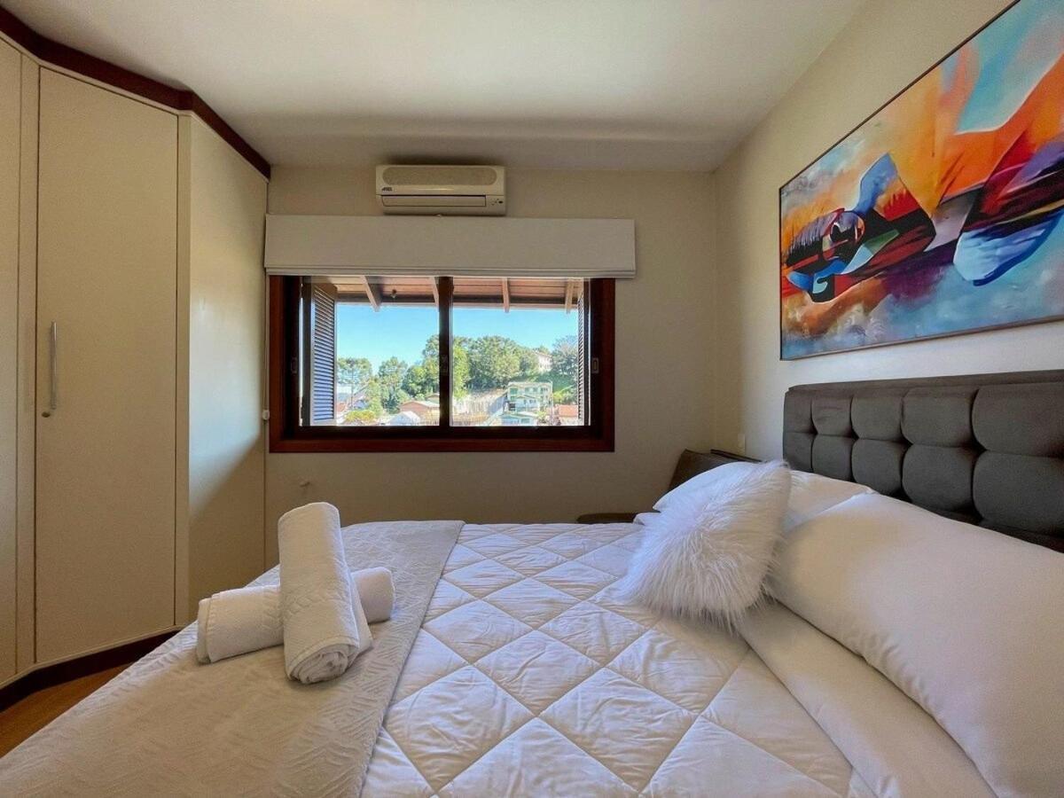 Apartamentos Jardim Da Serra Centro By Achei Gramado Dış mekan fotoğraf