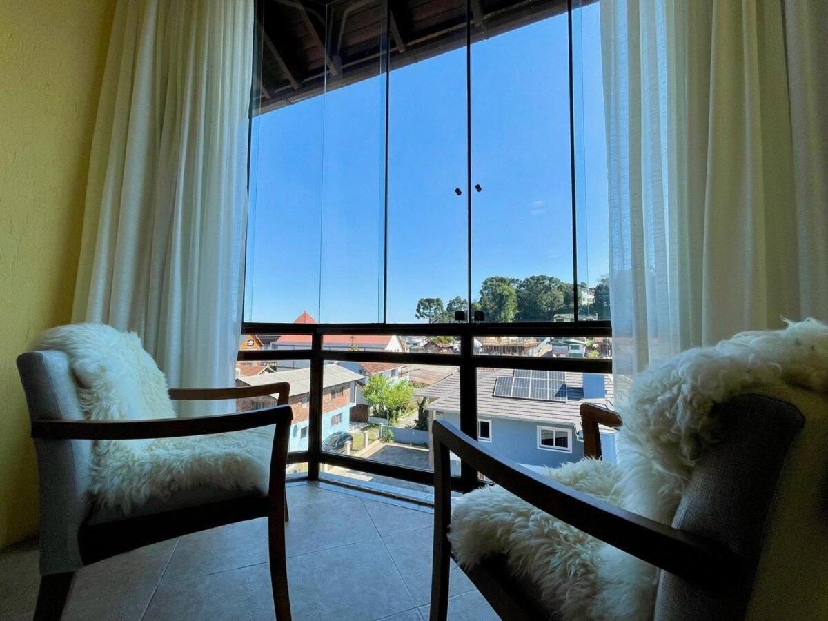 Apartamentos Jardim Da Serra Centro By Achei Gramado Dış mekan fotoğraf