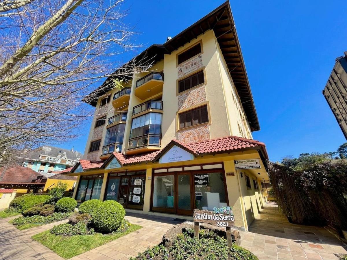 Apartamentos Jardim Da Serra Centro By Achei Gramado Dış mekan fotoğraf